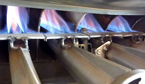 gas burner flame