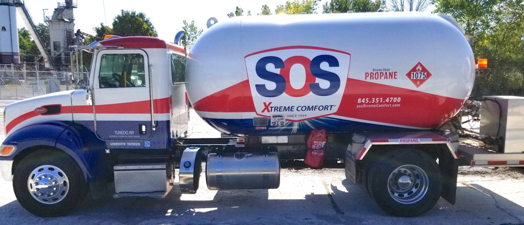 SOS Xtreme propane truck
